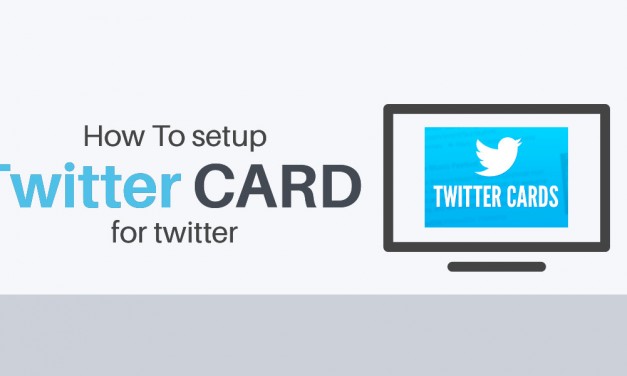 Settare una twitter card