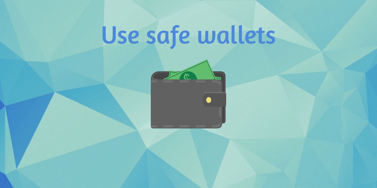 The importance of a private wallet