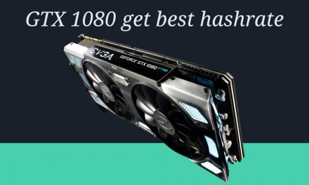 GTX 1080 howto get max hashrate