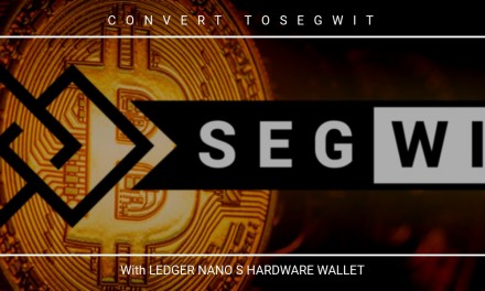 How to move BTC from legacy to Segwit address
