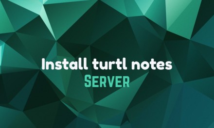 Turtl notes server (replacement of evernote)