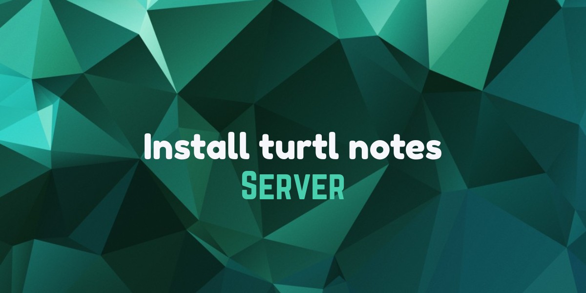 Turtl notes server (replacement of evernote)