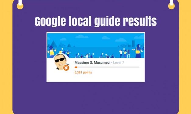 Google Local guide results this week