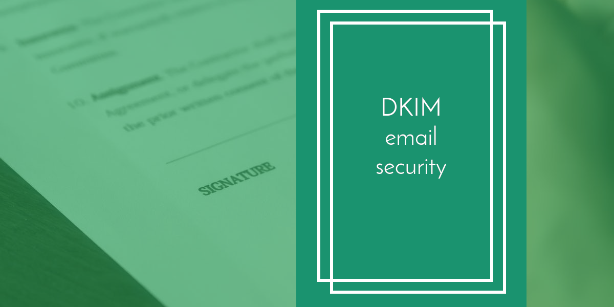 DKIM email signing