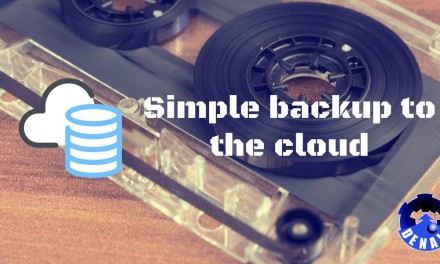 Simple backup to a cloud share