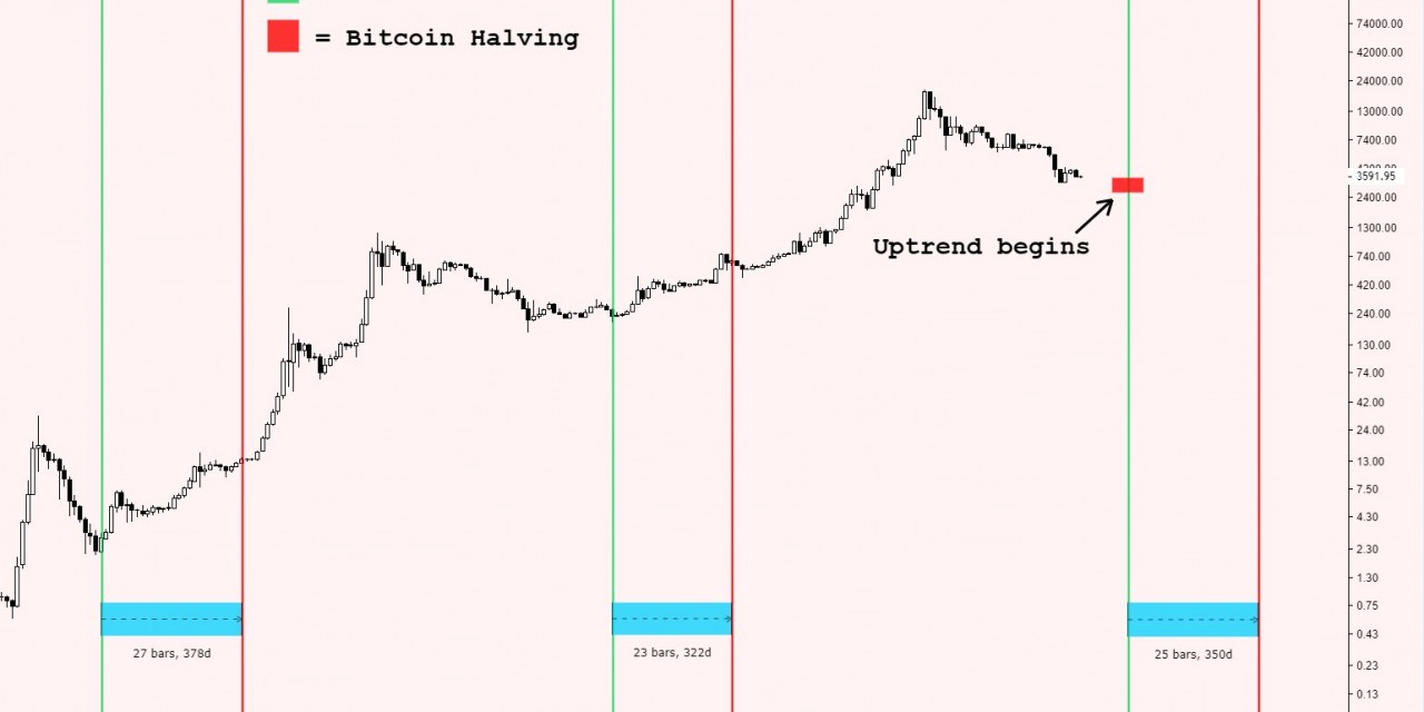 Impact of Bitcoin halving on price