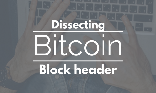 Bitcoin: dissecting block header