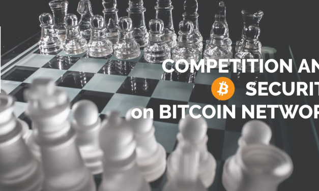 Competition and security on Bitcoin network