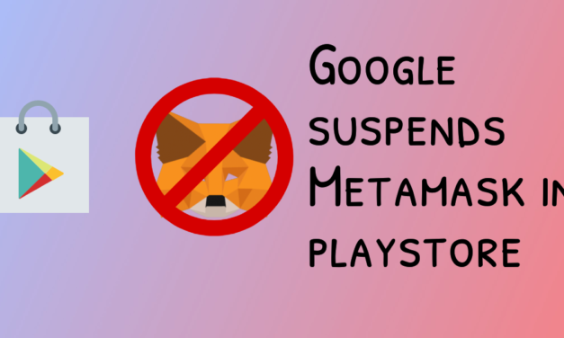Google strikes again: metamask android cli suspended