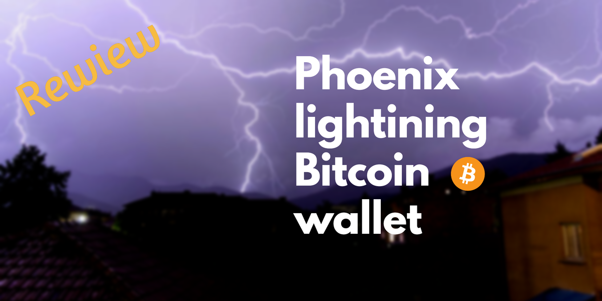 Phoenix lightning network wallet