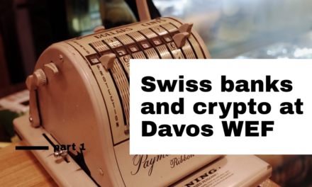 Davos WEF: Switzerland to be in first place for crypto and banking system