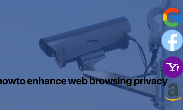 Enhancing privacy while browsing the web