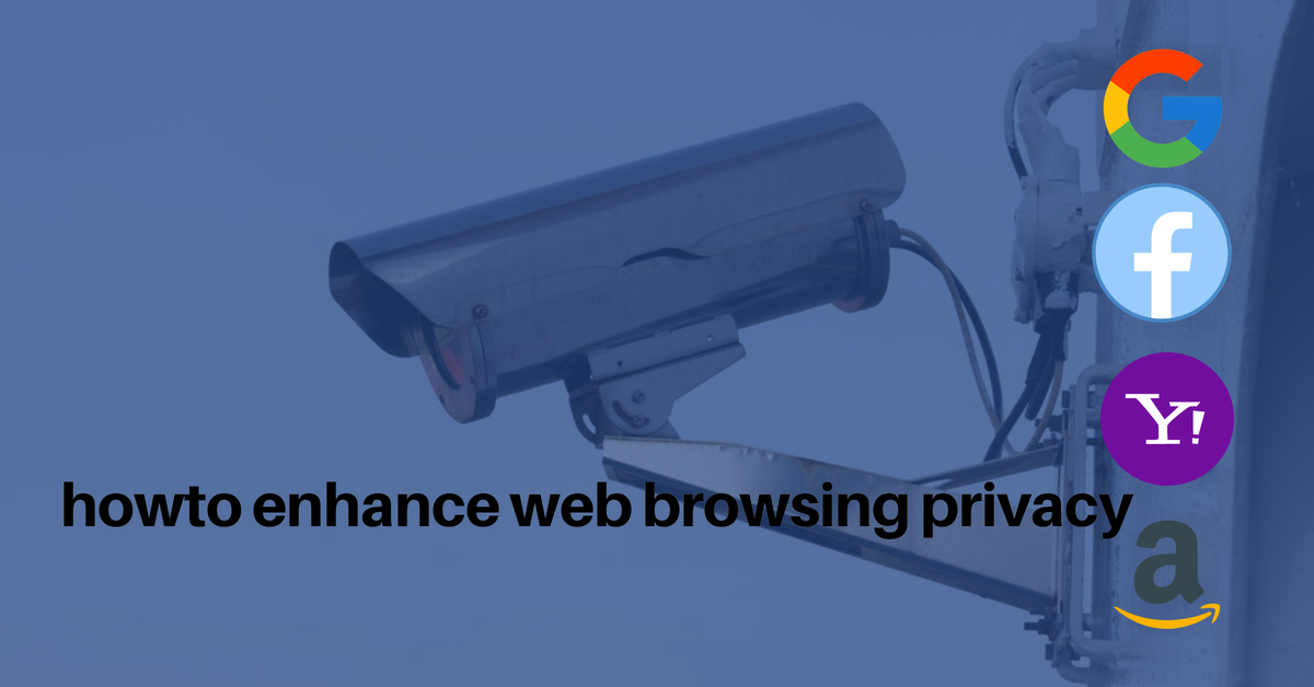 Enhancing privacy while browsing the web