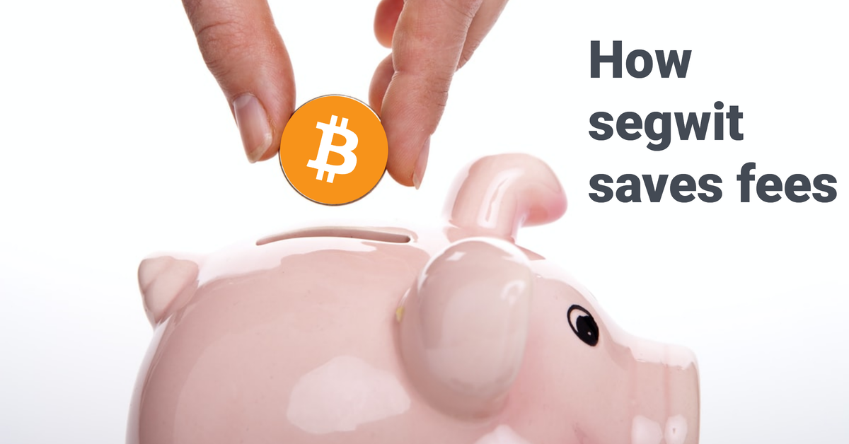Native segwit saves fees, why?