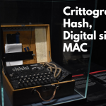 Basic cryptography: hash, digital signature, MAC, symmetric keys
