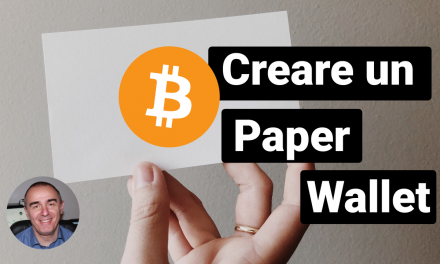 Bitcoin: Generare paper wallet