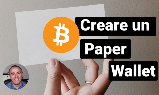 Bitcoin: Generare paper wallet