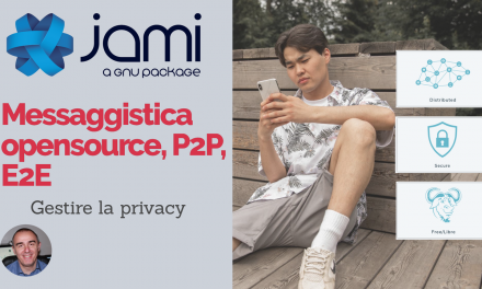 Jami: Messaggistica istantanea opensource, peer 2 peer, decentralizzata, rispettosa della privacy