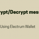 General encryption tests on Electrum