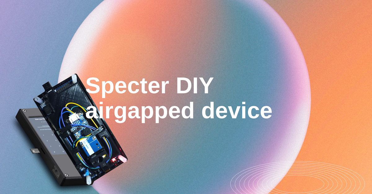 Specter DIY basic introduction