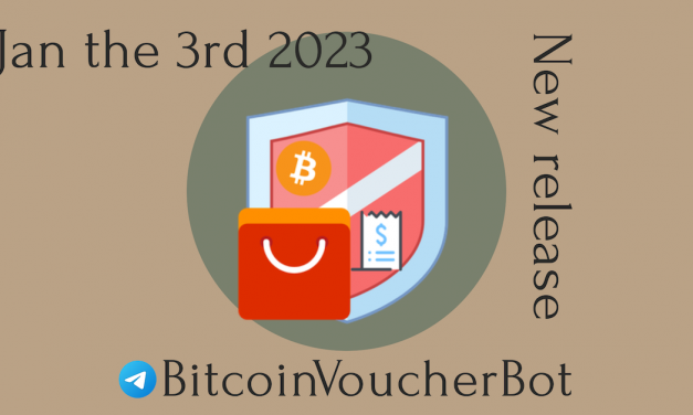 BitcoinVoucherBot – NOKYC Bitcoin – Update Jan 3rd 2023