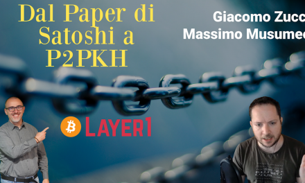 Bitcoin: Dal Paper di Satoshi a P2PKH: Giacomo Zucco + Massimo Musumeci