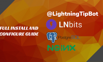 A complete LightningTipBot (with LNBITS) full setup on a VPS