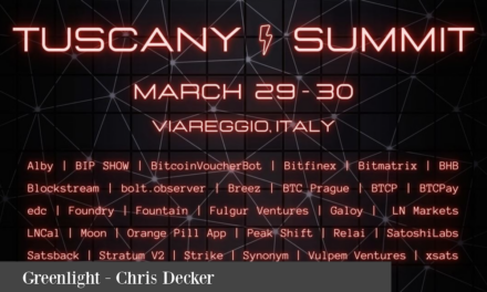 Blockstream Greenlight – Chris Decker @ Lightning Summit Viareggio 2023