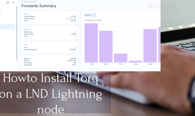 Howto Install Torq on a LND Lightning node