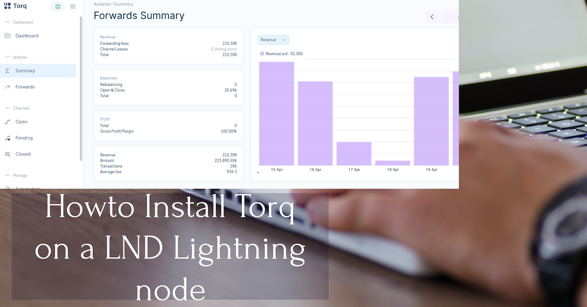 Howto Install Torq on a LND Lightning node