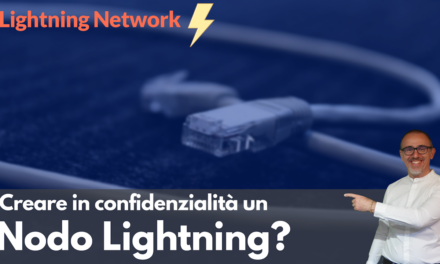 E’ possibile creare in confidenzialità un nodo Lightning?