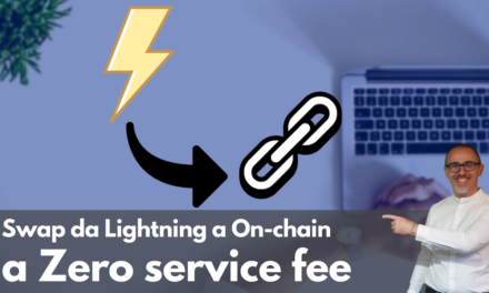 Swap da Lightning a On-chain a Zero % service fees