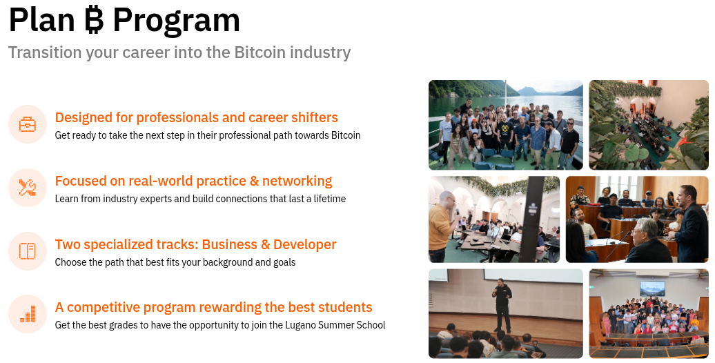 PlanB academy programs